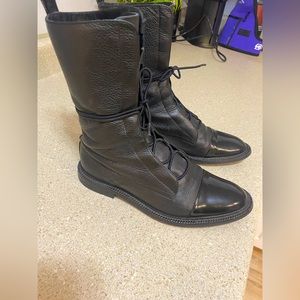 INCH2 Leather Brogue Boots - Great Condition